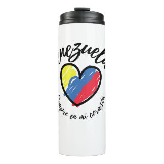 Garrafa Térmica Caneca de viagem Siempre En Mi Corazon