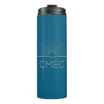 CANECA DE VIAGEM térmica CMEC - 12 oz, azul e pêss