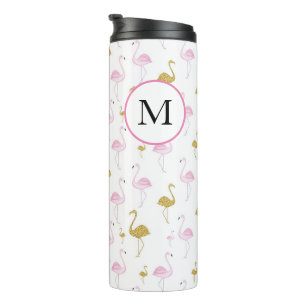 Garrafa Térmica Caneca de viagem tropical personalizada do