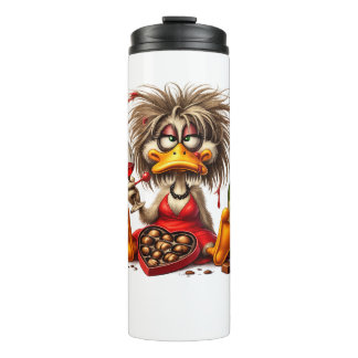 Garrafa Térmica Caneca de Vinho e Chocolate Funny Duck ☕🦆🍷