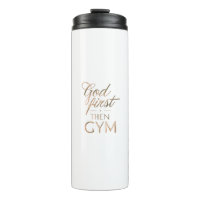 Caneca Deus Primeiro Então Ginásio – Motivação de