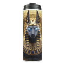 Caneca Térmica Anubis Chacal | Deus do Antigo Egit