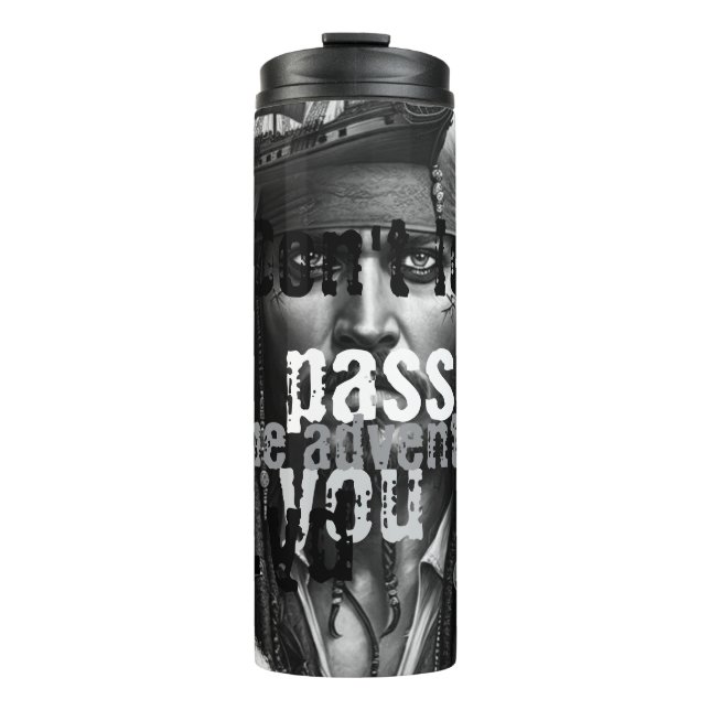 Garrafa Térmica Caneca térmica com design de arte urbana (Frente)