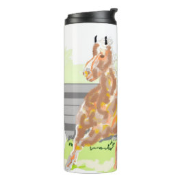 Garrafa Térmica Caneca Térmica de Viagem : Cavalo Em Fuga 