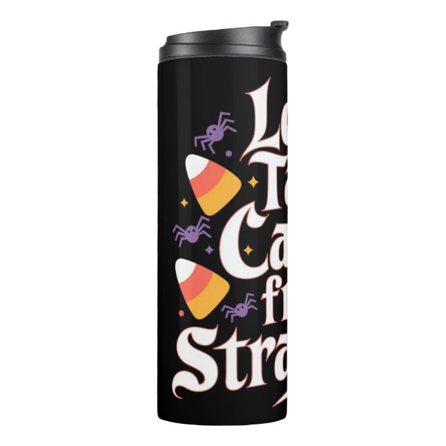 Garrafa Térmica Caneca Térmica Divertida de Halloween para Doces d (Giro à esquerda)