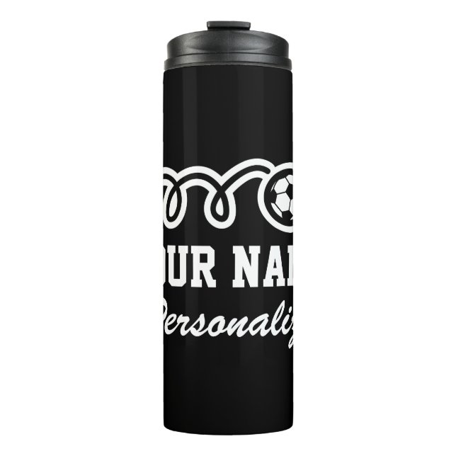 Garrafa Térmica Caneca térmica personalizada de futebol como prese (Frente)