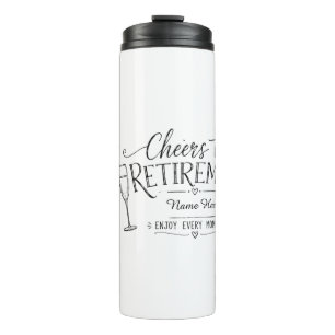 Garrafa Térmica Caneca Térmica Personalizada Para Aposentadoria Ch