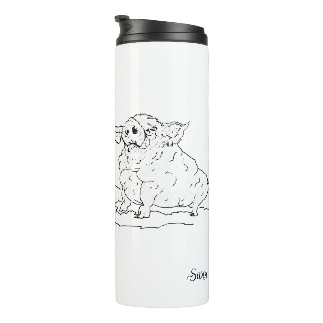 Garrafa Térmica Caneca Térmica : Sentimento de Fome (Rotação à direita)