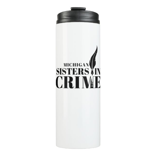 Garrafa Térmica Canecas Térmicas Irmãs no Crime (Frente)