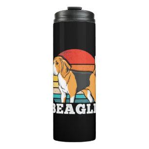 Garrafa Térmica Cão de Beagle Retro