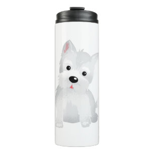 Garrafa Térmica Cão de Westie
