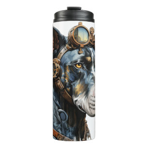 Garrafa Térmica Cão Great Dane Steampunk