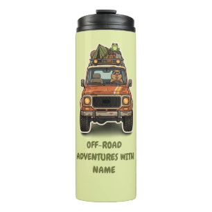 Garrafa Térmica Capa de Capivara Off-Road Personalizada para Campi