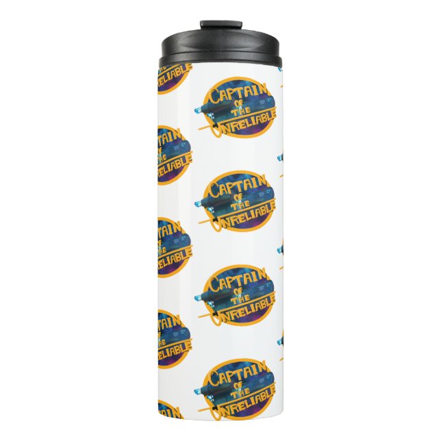Garrafa Térmica Capitão do Não-confiável (Frente)