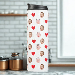 Garrafa Térmica Cara Tumbler, Foto Personalizada Tumbler, Presente