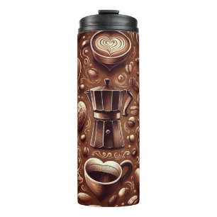GARRAFA TÉRMICA CARAFFE DE CAFÉ MARAVILHADO E XINAS COM VENTILADOR