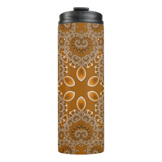 Garrafa Térmica Caramel Fractal Lace