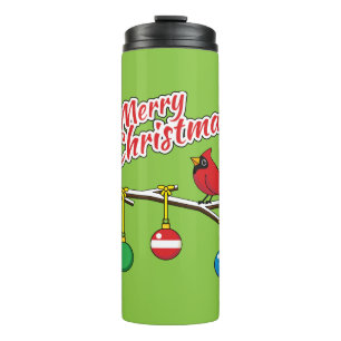 Garrafa Térmica Cardeal Vermelho no Ramal da Bare de Natal - Feliz