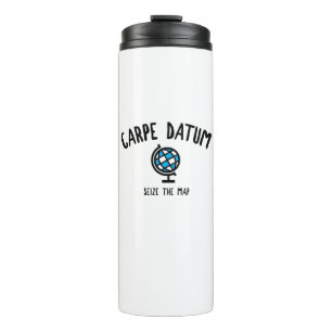 Garrafa Térmica Carpe Datum Agarrar O Mapa