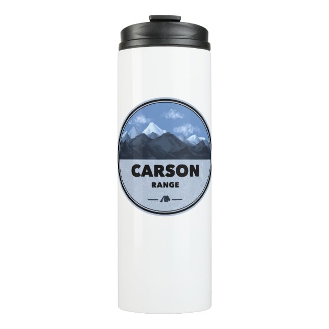 Garrafa Térmica Carson Range Califórnia Nevada Acampamento (Frente)
