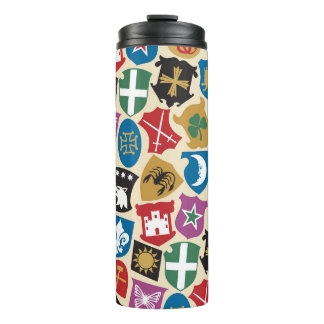 Garrafa Térmica Casaco de Braços: Fundo Heráldico.