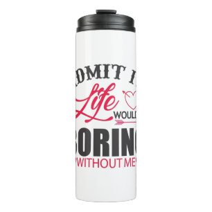 Garrafa Térmica Casal Art Admite A Vida