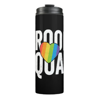 Garrafa Térmica Casamento de Solteiro do Orgulho LGBT no Groom Squ