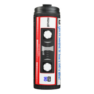 Garrafa Térmica cassete de banda magnética personalizada fita da