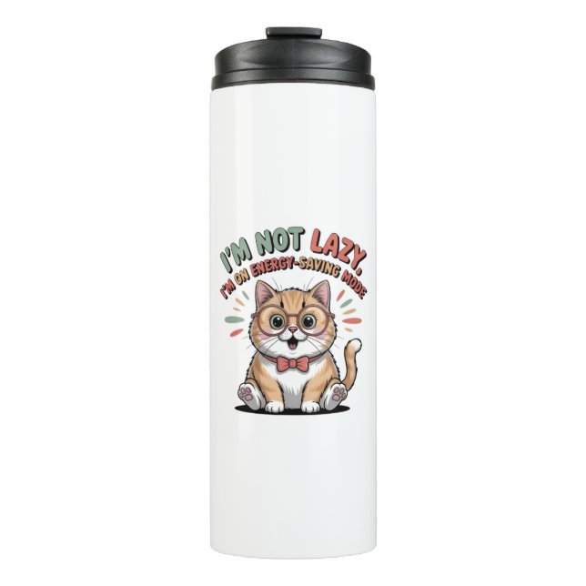 Garrafa Térmica Cat in Energy Saving Mode (Frente)