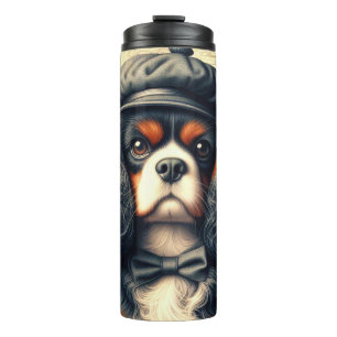 Garrafa Térmica Cavalier King Charles Spaniel Painting