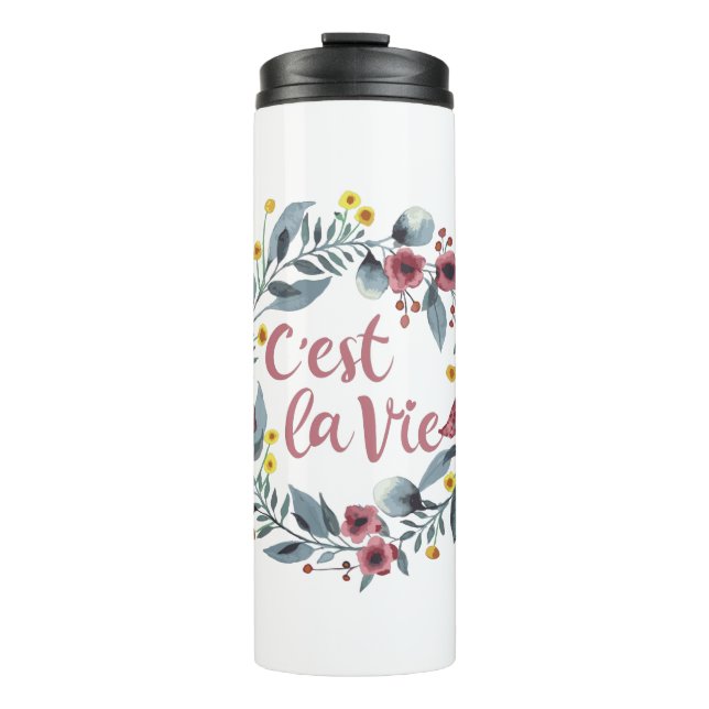 Garrafa Térmica C'est La Vie French (Frente)