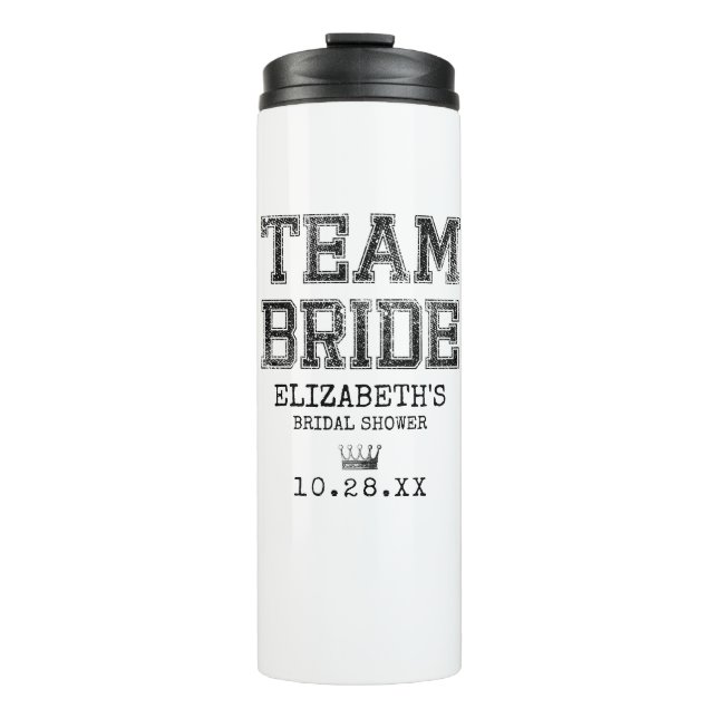 Garrafa Térmica Chá de panela Collegiate Team Bride (Frente)