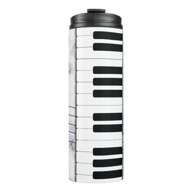 Garrafa Térmica Chaves para Piano Bonitas (Frente)