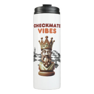 Garrafa Térmica Checkmate Vibes