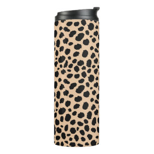 Garrafa Térmica Cheetah Mancha Tumbler Térmico