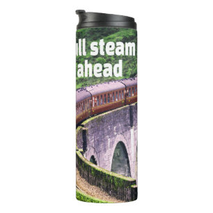 Garrafa Térmica Cheio a vapor na ponte