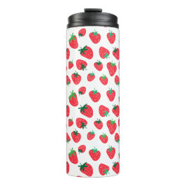Garrafa Térmica Cheio de Morangos