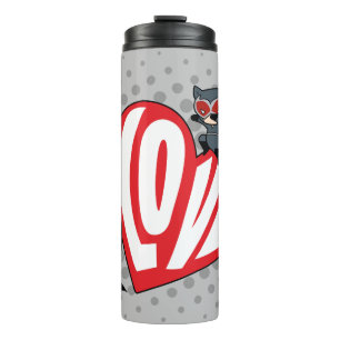Garrafa Térmica Chibi - Mulher-Gato Batman