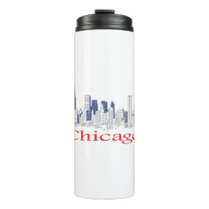 Garrafa Térmica Chicago-Skyline