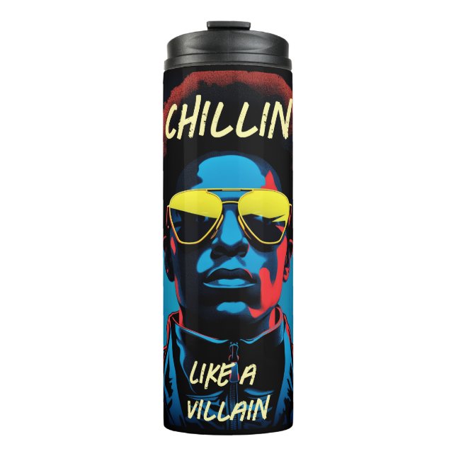 Garrafa Térmica Chillin Like a Villain Thermal Tumbler (Frente)