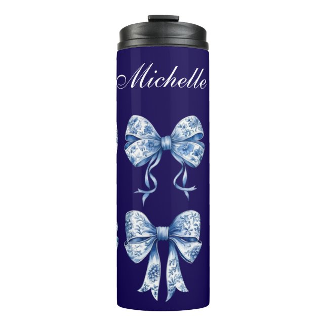 Garrafa Térmica Chinoiserie Arco Coquette (Frente)