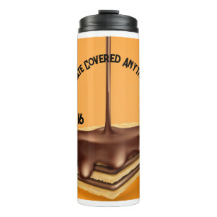 Garrafa Térmica Chocolate Cobrado Qualquer Dia