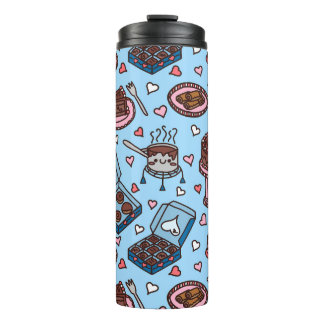 Garrafa Térmica Chocolate lover cute
