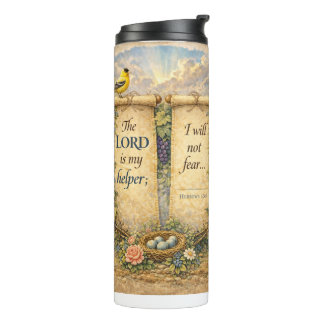 Garrafa Térmica Christian Bible Verse Thermal Tumbler Water Bottle