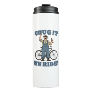 Garrafa Térmica Chug It Nós Andamos Ciclando