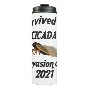 Garrafa Térmica Cicada Invasão
