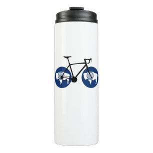 Garrafa Térmica Ciclismo da Bandeira de Wyoming