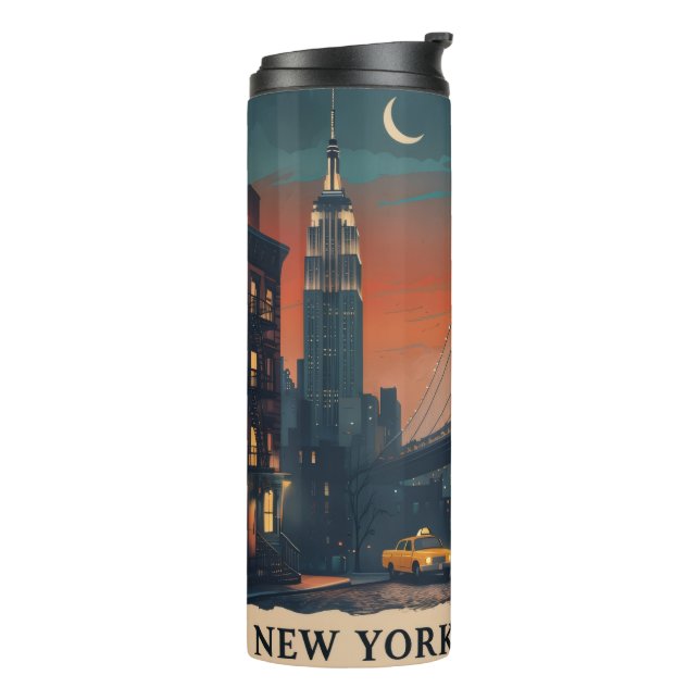 Garrafa Térmica Cidade de Nova York (Giro à esquerda)