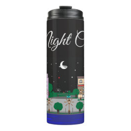 Garrafa Térmica Cidade Noturna