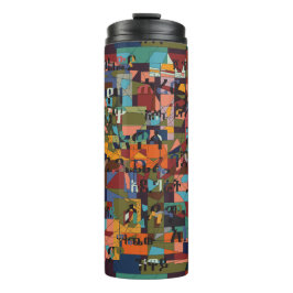 Garrafa Térmica Cidades da Etiópia